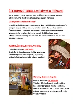 ČECHOVA STODOLA Masopust